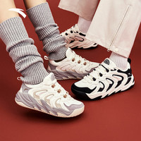 安踏篮球文化板鞋男鞋厚底软底缓震潮流老爹鞋运动鞋休闲鞋 9(男42.5)