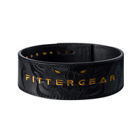 FITTERGEAR执炼龙年力量举腰带快扣深蹲硬拉杠杆挺举重健美护具男非SBD 骊龙黑 XXL(吸腹腰围99.5-125cm)