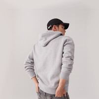 Levi's李维斯男士抽绳连帽抓绒卫衣LOGO刺绣开衫  34259-0000