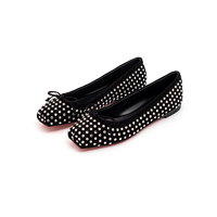 CHRISTIANLOUBOUTIN  女士时尚简约平跟鞋银泰百货精品 301574