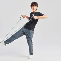 安德玛(Under Armour)男童春夏季透气圆领运动休闲凉感吸湿速干短袖T恤242120555 黑色