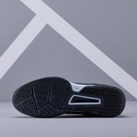 迪卡侬（DECATHLON）网球鞋男成人专业训练网球运动鞋高阶缓震支撑透气耐磨IVE1 TS560黑灰（耐磨） 42