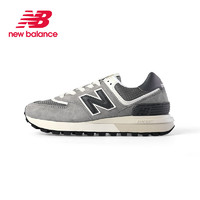 移动端、京东百亿补贴：new balance newbalanceNB运动鞋574LG系列24年新款男鞋女鞋潮流百搭拼接运动休闲鞋 U574LGT1 40