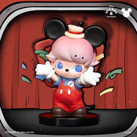 泡泡玛特 DIMOO WORLD × 迪士尼系列手办盲盒玩具圣诞礼物 随机1个 不支持七天无理由退换