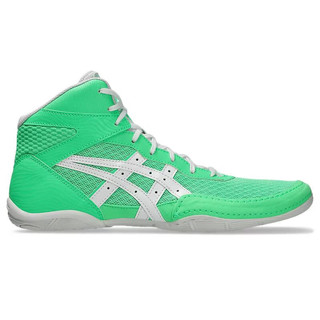 ASICS 亚瑟士 男士 MATFLEX 7摔跤鞋2024新款稳定舒适抓地灵活防滑 New Leaf/White 45