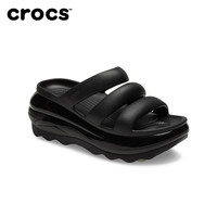 Crocs卡骆驰经典光轮凉拖女鞋厚底凉拖鞋|209842 黑色-001 37/38