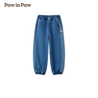 Paw in Paw PawinPaw卡通小熊童装秋冬男童牛仔裤加绒