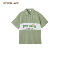 Paw in Paw PawinPaw卡通小熊童装夏季男童polo领儿童短袖T恤休闲