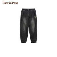 Paw in Paw PawinPaw卡通小熊童装秋冬男童舒适百搭牛仔裤休闲长裤