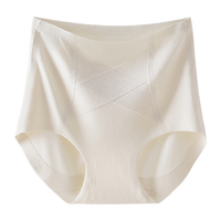 婷美2条装秋冬高腰收腹裤强收小肚子无痕蜜桃臀提拉女士内裤