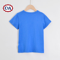 C&A儿童短袖t恤夏装2024新款夏季撞色