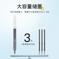 20周年PILOT百乐P500金标考试笔针管中性笔0.5mm水笔大容量黑笔练字考试顺滑签字笔考试财务黑色蓝红 其他/other 3支山水紫