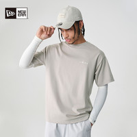 New Era纽亦华2025早春短袖T恤透气上衣学院百搭圆领潮流 XL 14529273灰色