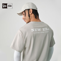 New Era纽亦华2025早春短袖T恤透气上衣学院百搭圆领潮流 S 14529240黑色