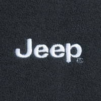 JEEP吉普春季男士卫衣休闲舒适圆领简约打底衫长袖T恤男 深灰 5XL 