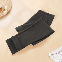 优贝宜儿童打底裤春秋季裤子修身儿童女孩春装休闲长裤女宝宝弹力 碳灰