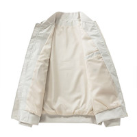 皮尔·卡丹 皮尔卡丹夹克男2025春季外套男士棒球服飞行员休闲上衣男装上衣 黑色 M