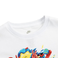 NIKE 耐克童装男童短袖t恤2025夏季新童趣篮球印花儿童舒适上衣 110 /52 【身高98-104cm】