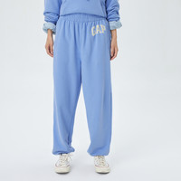 【优惠】Gap女装秋季款LOGO法式圈织软卫裤506178运动长裤 160/64A(XXS)