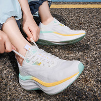 KAPPA卡帕男鞋轻便运动鞋男2025春季透气休闲跑鞋子男老爹鞋 经典白 37