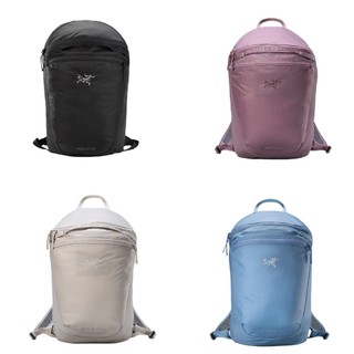 ARC'TERYX 始祖鸟 纯色刺绣图案拉链开合户外登山包双肩包书包15L