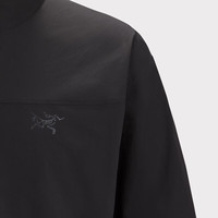 始祖鸟(ARC'TERYX)软壳衣GAMMA LIGHTWEIGHT HOODY男子户外轻便防风透气连帽冲锋衣 黑色Black-无帽 XL