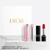 Dior 迪奥 心动红唇口红礼盒套装(999+润唇膏001)