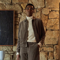 【特享5折】SUNSPEL春秋女士羊羔毛漏斗领高领针织衫温暖毛衣女 岩浆红 M