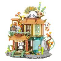 JAKI 佳奇 佳佳同学熊猫系列 BK011 竹林溪客栈