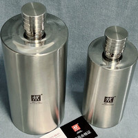 双立人（ZWILLING）德国高端高质量不锈钢酒壶 一斤装 二斤装 500ml一斤装 1ml 不锈钢酒壶一个