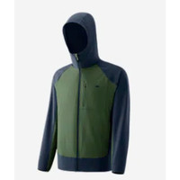 Beneunder 蕉下 男士夹克户外软壳衣 暗茶绿/月夜蓝 M