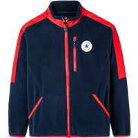 Converse 匡威童装男女童梭织夹克秋冬儿童休闲加绒上衣外套 藏青蓝 110 /56 【身高104-110cm】