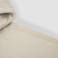 森马 Semir不二马联名卫衣男新年绣花装春装oversize连帽上衣中性款 贝壳卡50242 160/80A/XS