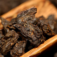 新益号特级糯香碎银子云南普洱熟茶礼盒装小包装碎银子自己喝茶叶 160g