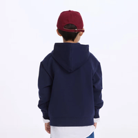 GAP【大小童同款】男女童2024初秋logo连帽卫衣儿童装646085 海军蓝 120cm(6-7岁)亚洲尺码