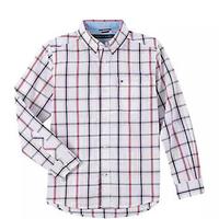 Hilfiger Boys 8 20 Samuel Plaid Woven Shirt