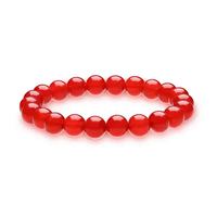 周六福 ZHOU LIU FU（ZLF）  黄金手链男款足金999简约时尚太空链 送红玉髓手串 20cm-6.34g