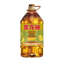 金龙鱼 龙鱼 压榨特香菜籽油5L非转基因食用油