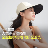 蕉下 黑胶鸭舌帽女士运动百搭休闲遮光防晒户外