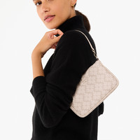 kate spade  YORK女包麻将包老花百搭便携腋下包 【粉色】