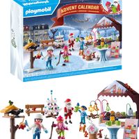 PLAYMOBIL | 儿童降临节日历 | 去圣诞市场旅行 | 冬季冒险玩具