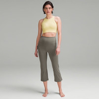 露露乐蒙lululemon丨Groove 女士超高腰中长微喇紧身裤 23