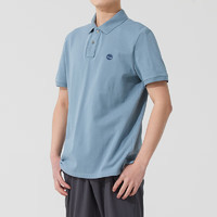 Timberland添柏岚POLO衫男T恤春夏城市户外登山休闲舒适宽松短袖A24H2 A24H2758/淡蓝色 XL