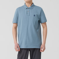 Timberland添柏岚POLO衫男T恤春夏城市户外登山休闲舒适宽松短袖A24H2 A24H2758/淡蓝色 2XL