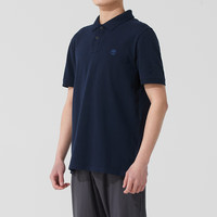 Timberland添柏岚POLO衫男T恤春夏城市户外登山休闲舒适宽松短袖A24H2 A24H2Z02/靛蓝色 M