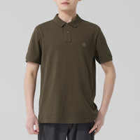 Timberland添柏岚POLO衫男T恤春夏城市户外登山休闲舒适宽松短袖A24H2 A24H2AR5/军绿色 XL