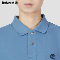 Timberland添柏岚POLO衫男T恤春夏城市户外登山休闲舒适宽松短袖A24H2 A24H2DJ5/蓝色 2XL