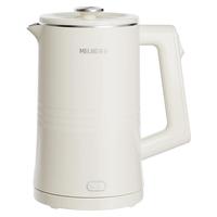 美菱 MELING电热水壶烧水壶家用2024不锈钢保温开水壶泡茶煮水一体壶