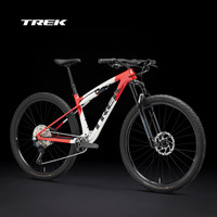 崔克（TREK）山地车 SUPERCALIBER SL 9.6 碳纤维软尾全避震竞赛级山地自行车 月光银色/熔岩红色 门店提取 尺码问题请 12速