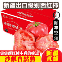沃鲜谷 新疆沙瓤西红柿 吐鲁番普罗旺斯生吃番茄 新鲜蔬菜 5斤 大果 10-13个